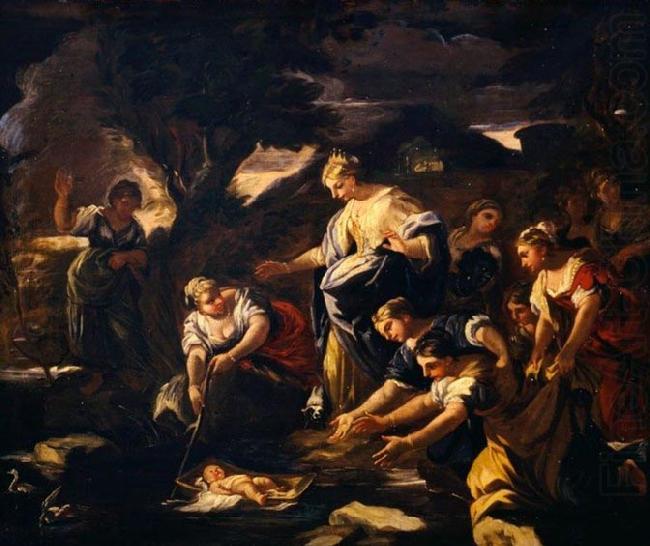 Giuseppe Simonelli The Finding of Moses china oil painting image